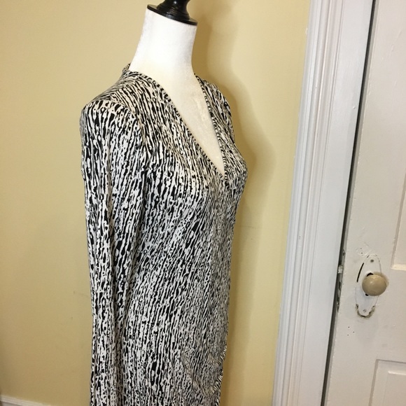 Banana Republic Faux Wrap Dress tiger animal print - Picture 10 of 14